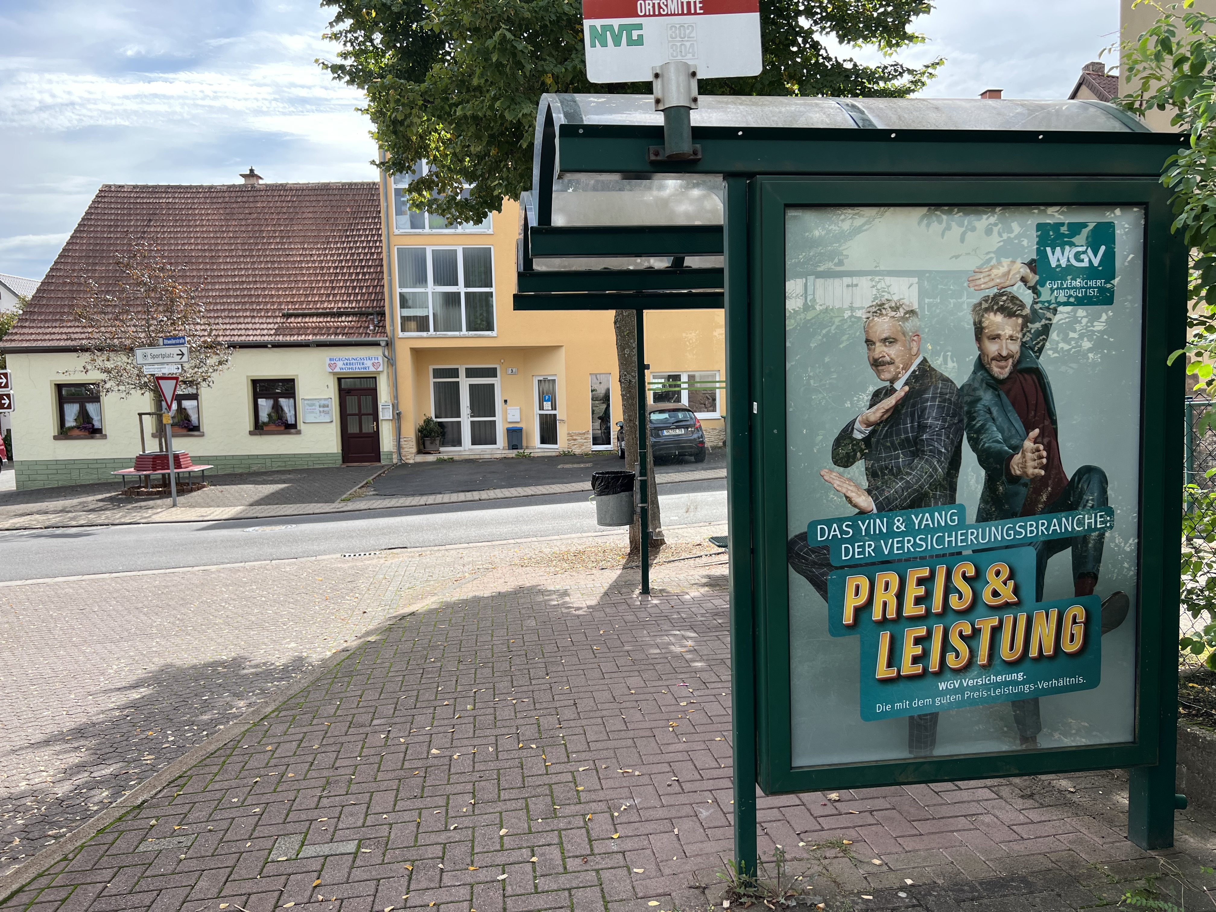 Kuselerstraße/Hst Ortsmitte Steinbach (IR)